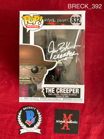 BRECK_392 - Jeepers Creepers 832 The Creeper Funko Pop! Autographed By Jonathan Breck