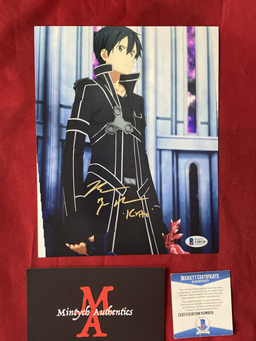 BRYCE_031 - 8x10 Photo Autographed By Bryce Papenbrook