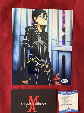 BRYCE_054 - 8x10 Metallic Photo Autographed By Bryce Papenbrook