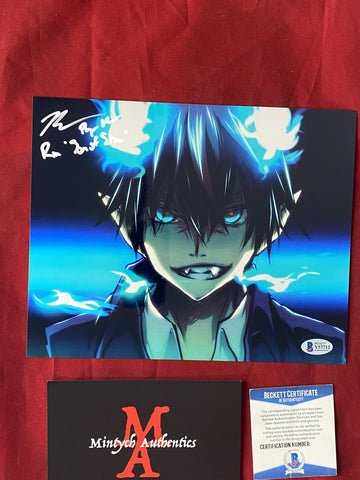 BRYCE_066 - 8x10 Metallic Photo Autographed By Bryce Papenbrook