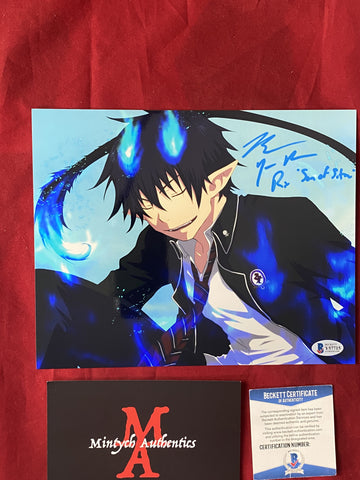 BRYCE_069 - 8x10 Metallic Photo Autographed By Bryce Papenbrook
