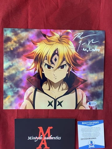 BRYCE_076 - 8x10 Metallic Photo Autographed By Bryce Papenbrook