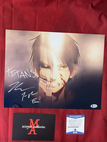 BRYCE_094 - 11x14 Metallic Photo Autographed By Bryce Papenbrook