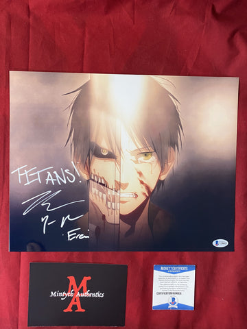 BRYCE_095 - 11x14 Metallic Photo Autographed By Bryce Papenbrook