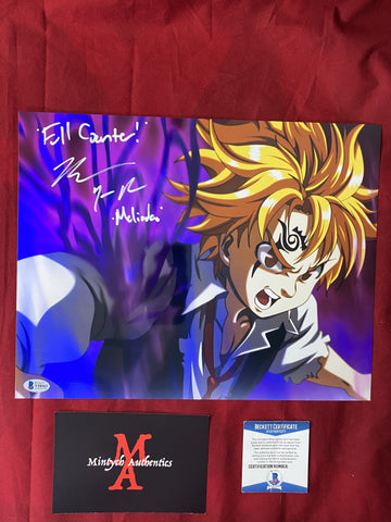 BRYCE_102 - 11x14 Metallic Photo Autographed By Bryce Papenbrook