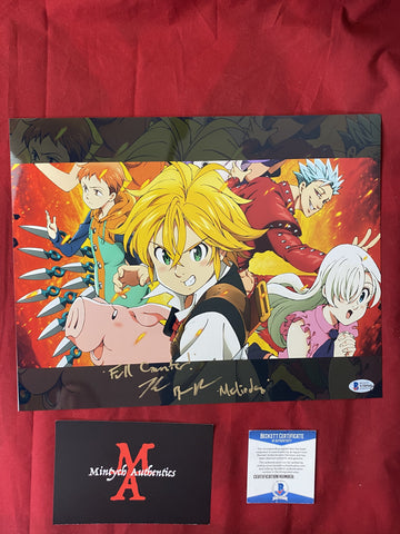 BRYCE_105 - 11x14 Metallic Photo Autographed By Bryce Papenbrook