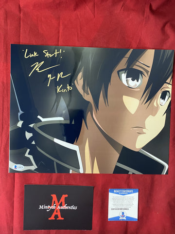 BRYCE_115 - 11x14 Metallic Photo Autographed By Bryce Papenbrook