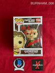 BURNHAM_006 - TCM 1150 Leatherface Funko Pop! Autographed By Mark Burnham