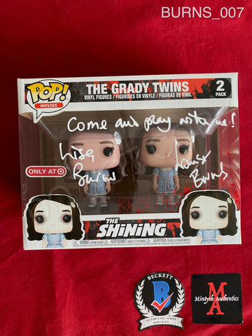 BURNS_007 - The Grady Twins Target Exclusive 2 Pack Funko Pop! Autographed By Lisa & Louise Burns