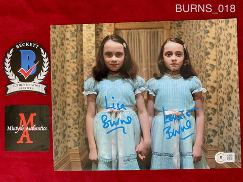 BURNS_018 - 8x10 Photo Autographed By Lisa & Louise Burns