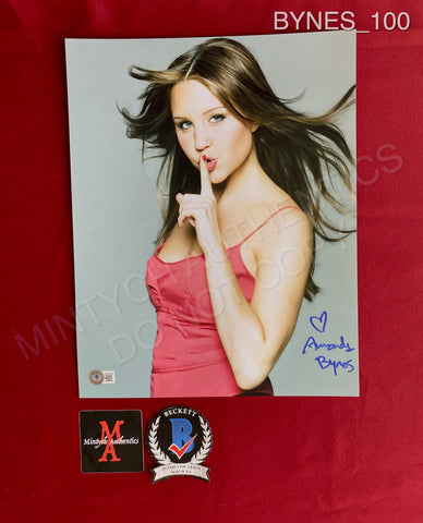 BYNES_100 - 11x14 Photo Autographed By Amanda Bynes