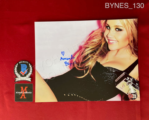 BYNES_130 - 11x14 Photo Autographed By Amanda Bynes