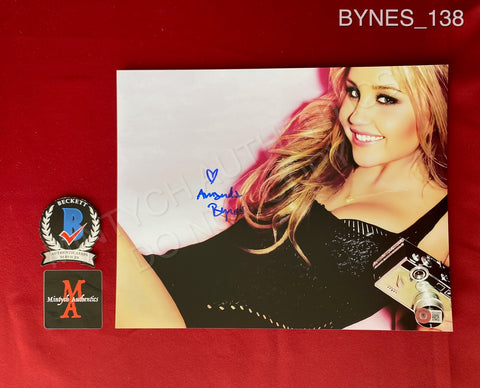 BYNES_138 - 11x14 Photo Autographed By Amanda Bynes