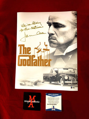 CAAN_012 - 11x14 Photo Autographed By James Caan