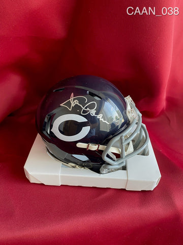 CAAN_038 - Chicago Bears Throwback Mini Helmet Autographed By James Caan