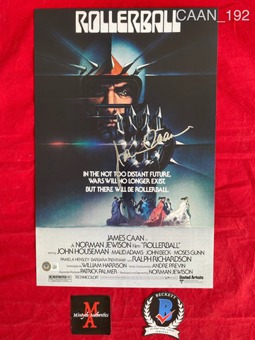 CAAN_192 - 11x17 Photo Autographed By James Caan