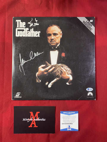 CAAN_359 - The Godfather Laser Disc Autographed By James Caan