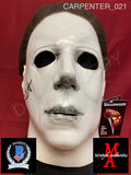 CARPENTER_021 - Michael Myers 1978 Trick Or Treat Studios Mask Autographed By John Carpenter