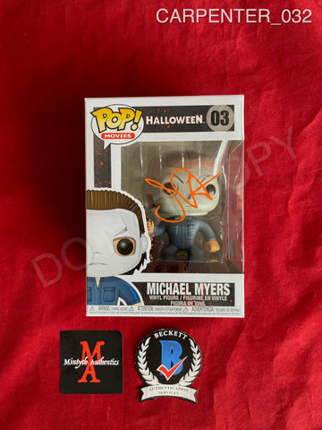 CARPENTER_032 - Halloween 03 Michael Myers Funko Pop! Autographed By John Carpenter