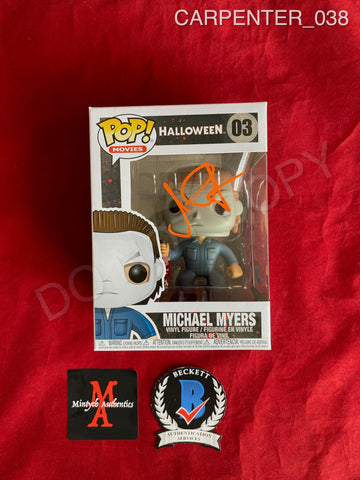 CARPENTER_038 - Halloween 03 Michael Myers Funko Pop! Autographed By John Carpenter