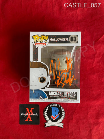 CASTLE_057 - Halloween 03 Michael Myers Funko Pop! Autographed By Nick Castle