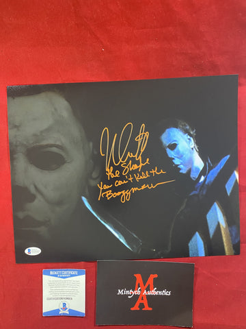 CASTLE_198 - 11x14 Photo Autographed By Nick Castle