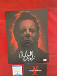 CASTLE_217 - 11x14 Photo Autographed By Nick Castle
