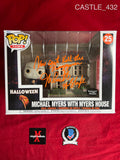 CASTLE_432 - Halloween 25 Michael Myers With House Spirit Exclusive Funko Pop! Autographed By Nick Castle