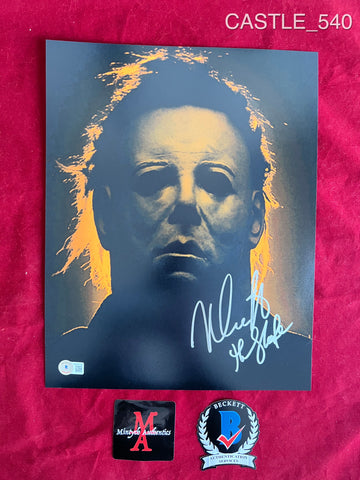 CASTLE_540 - 11x14 Photo Autographed By Nick Castle
