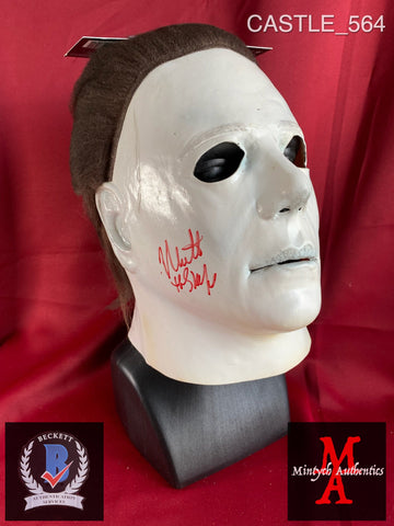 CASTLE_564 - Michael Myers Trick Or Treat Studios Mask Autographed By Nick Castle