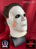 CASTLE_572 - Michael Myers Trick Or Treat Studios Mask Autographed By Nick Castle
