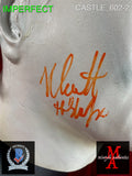 CASTLE_602 - Michael Myers Trick Or Treat Studios Mask (IMPERFECT) Autographed By Nick Castle