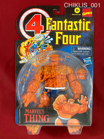 CHIKLIS_001 - Marvel's Thing Fantastic 4 Hasbro Action Figure Autographed By Michael Chiklis