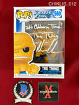 CHIKLIS_012 - Fantastic Four 560 The Thing Funko Pop! Autographed By Michael Chiklis
