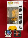 CHIKLIS_014 - Fantastic Four 560 The Thing Funko Pop! Autographed By Michael Chiklis