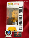CHIKLIS_018 - Fantastic Four 560 The Thing Funko Pop! Autographed By Michael Chiklis