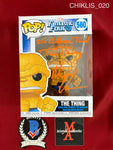 CHIKLIS_020 - Fantastic Four 560 The Thing Funko Pop! Autographed By Michael Chiklis