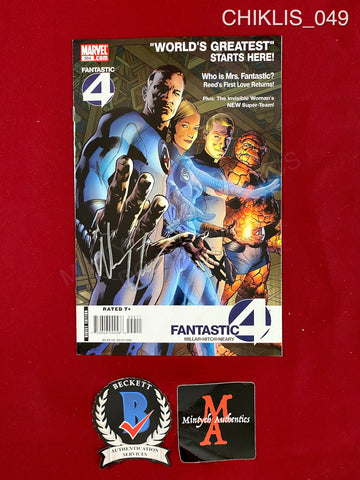 CHIKLIS_049 - Marvel Comics Fantastic Four 554 Comic Book Autographed By Michael Chiklis
