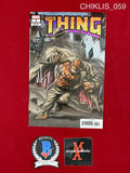 CHIKLIS_059 - Marvel Comics The Thing Issue 3 Comic Book Autographed By Michael Chiklis