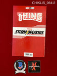 CHIKLIS_064 - Marvel Comics The Thing Stormbreakers Comic Book Autographed By Michael Chiklis