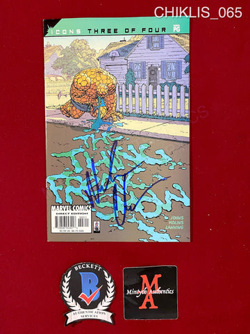 CHIKLIS_065 - Marvel Comics The Thing Freak Show Comic Book Autographed By Michael Chiklis