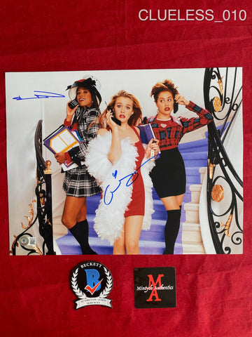CLUELESS_010 - 11x14 Photo Autographed By Alicia Silverstone & Stacey Dash