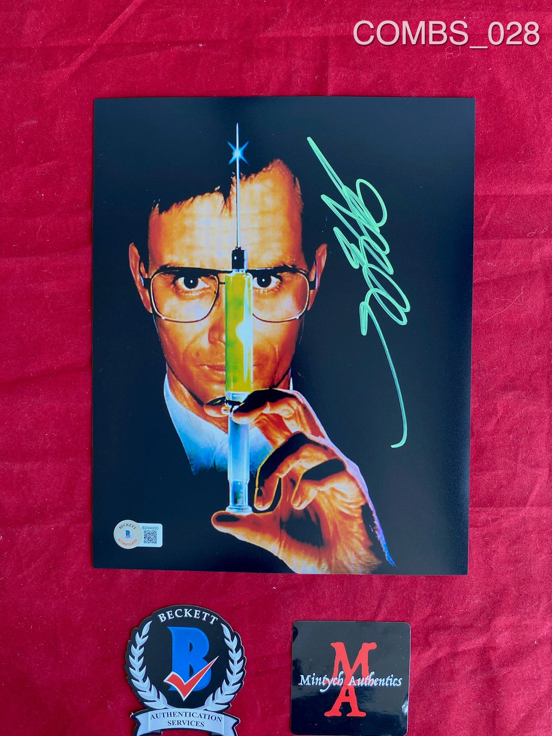 Jeffrey Combs Re-Animator Horror Autographs – Mintych Authentics