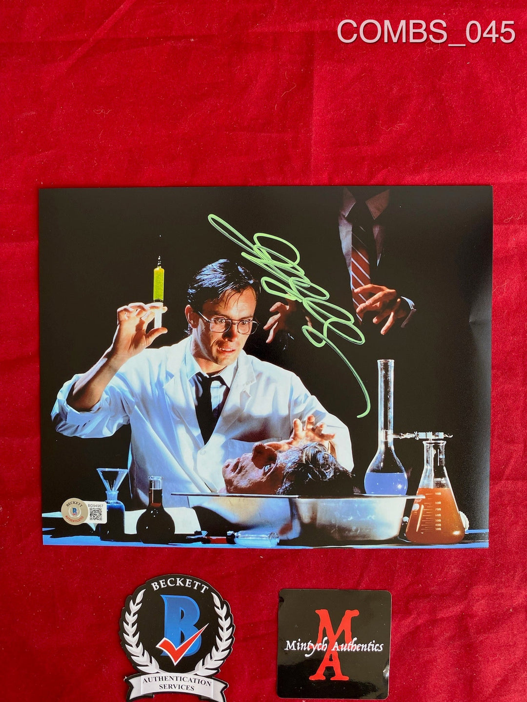 Jeffrey Combs Re-Animator Horror Autographs – Mintych Authentics