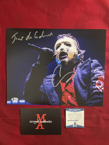 COREY_063 - 11x14 Photo Autographed By Corey Taylor