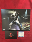 COREY_069 - 11x14 Photo Autographed By Corey Taylor