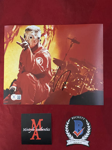 COREY_233 - 8x10 Photo Autographed By Corey Taylor