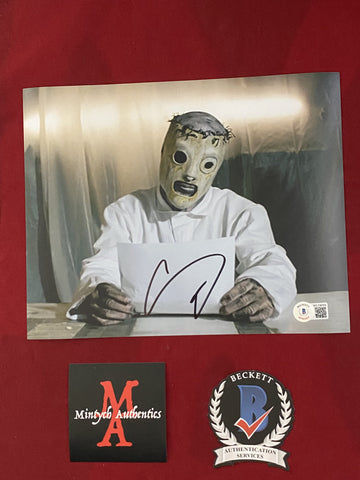 COREY_265 - 8x10 Photo Autographed By Corey Taylor