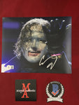 COREY_271 - 8x10 Photo Autographed By Corey Taylor