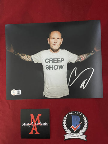 COREY_287 - 8x10 Photo Autographed By Corey Taylor